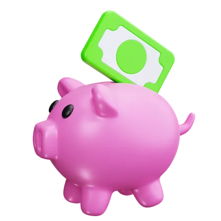 Piggy Bank  3D Icon