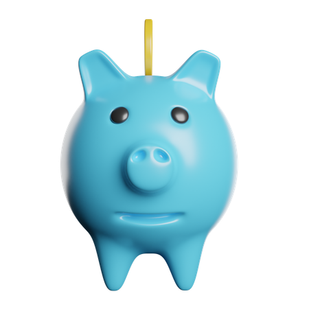 Piggy Bank  3D Icon