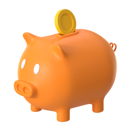 Piggy Bank  3D Icon