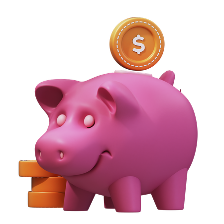 PIGGY BANK  3D Icon