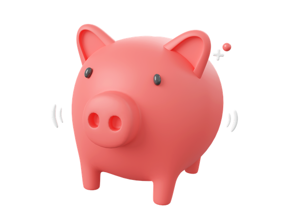 Piggy bank  3D Icon