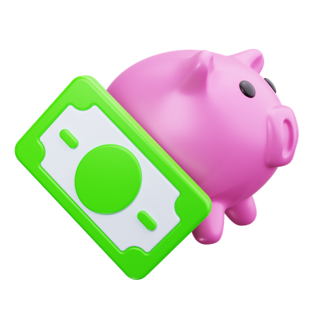 Piggy Bank  3D Icon