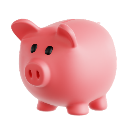 Piggy Bank  3D Icon