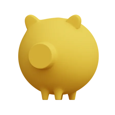 Piggy Bank  3D Illustration