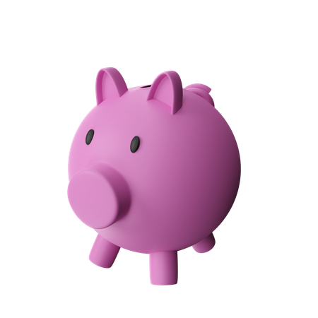 Piggy Bank  3D Illustration