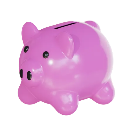 Piggy Bank  3D Illustration