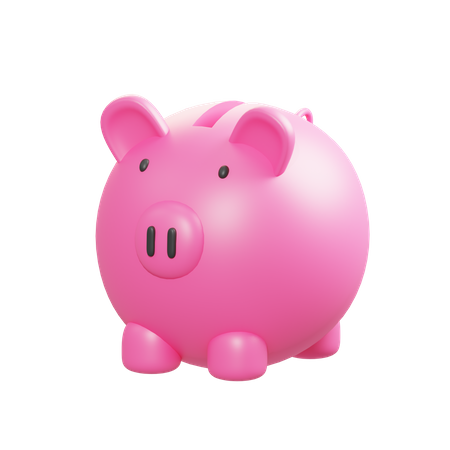 Piggy Bank  3D Illustration