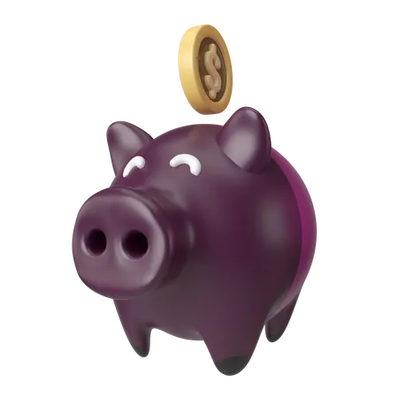 This Is Piggy Bank 3 D Render Illustration Icon High Resolution Png File Isolated On Transparent Background Available 3 D Model File Format Blend Gltf And Obj 3D Icon