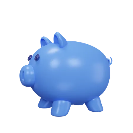 Piggy Bank Icon About Finance Minimal Style 3 D Rendering 3D Icon