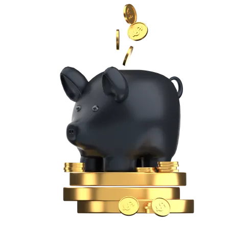 Piggy Savings  3D Icon