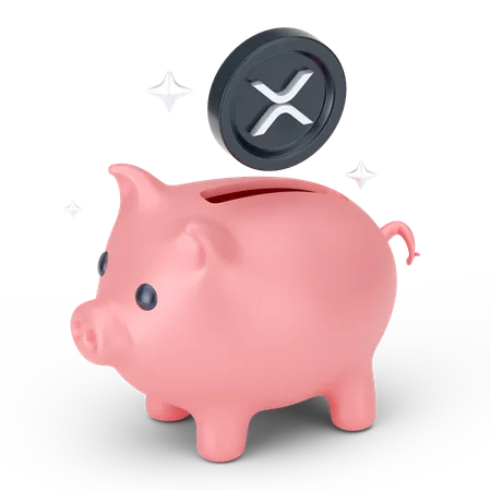 Piggy Savings  3D Icon