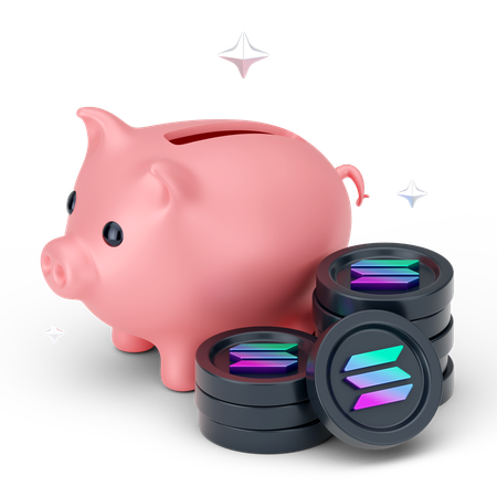 Piggy Savings  3D Icon