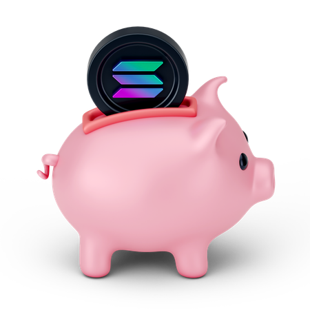 Piggy Savings  3D Icon