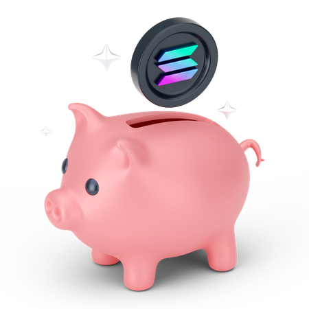 Piggy Savings  3D Icon