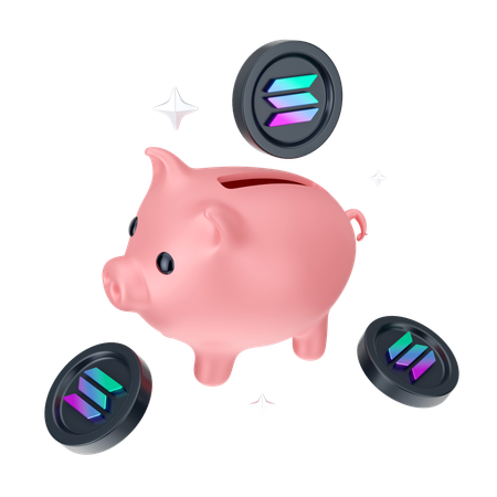 Piggy Savings  3D Icon