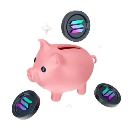 Piggy Savings  3D Icon