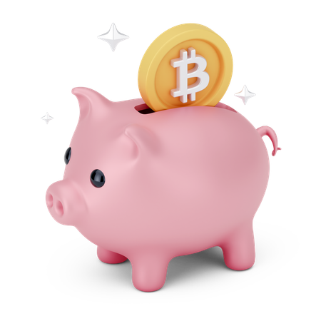 Piggy Savings  3D Icon