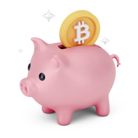 Piggy Savings  3D Icon