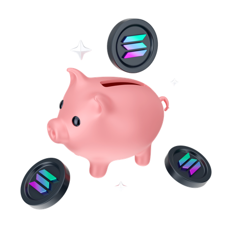 Piggy Savings  3D Icon