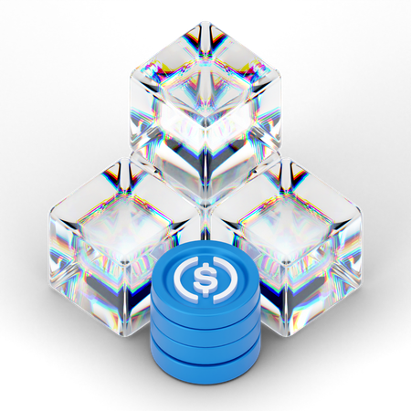 Pila de monedas  3D Icon