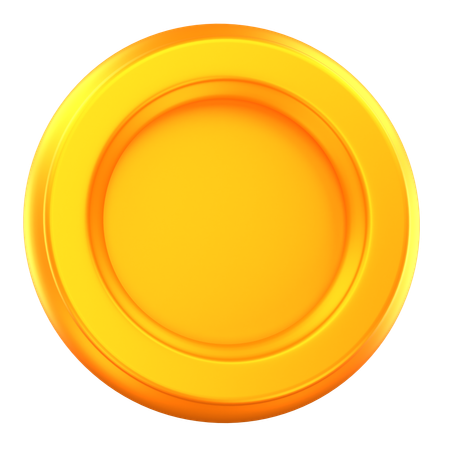 Pila de monedas de oro  3D Icon