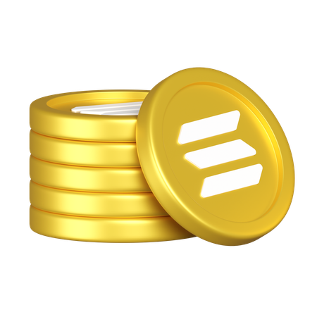 Pila de solana  3D Icon