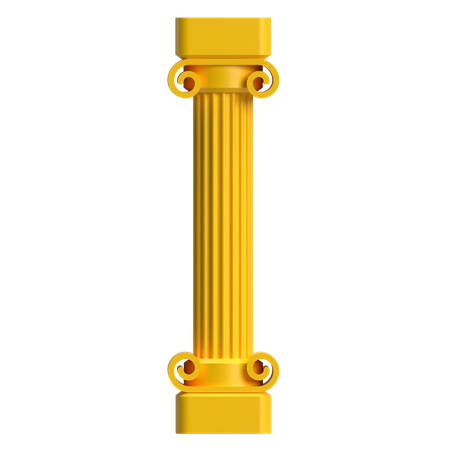 Pilar antigo  3D Icon