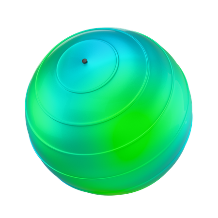 Pilates Ball  3D Icon