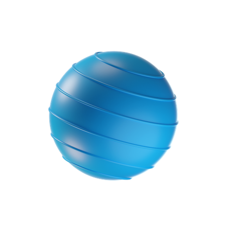 Pilates Ball  3D Icon