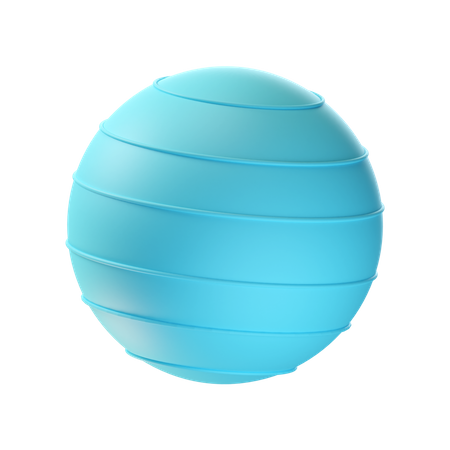 Pilates Ball  3D Icon