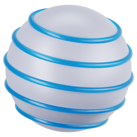 Pilates Ball  3D Icon