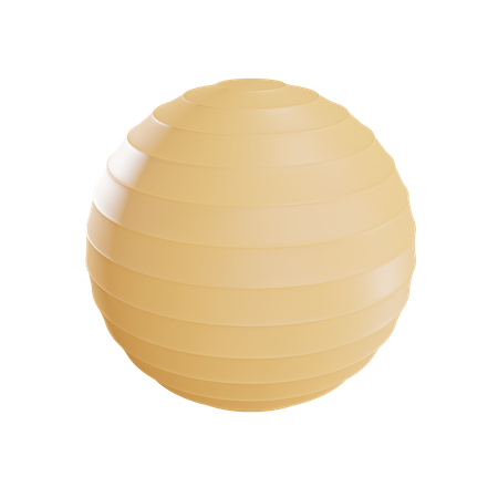 Pilates Ball  3D Illustration