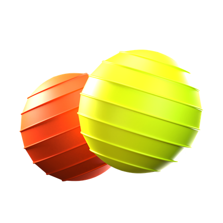 Pilates Ball 3D Icon