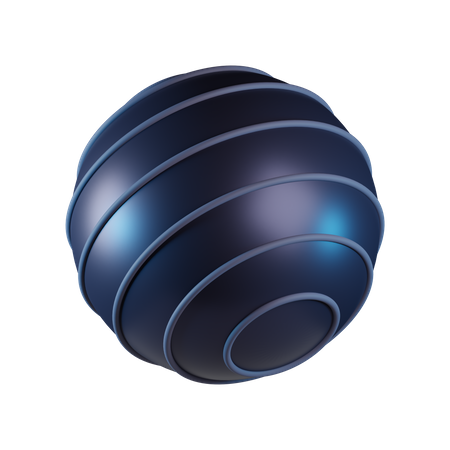 Pilates Ball  3D Icon