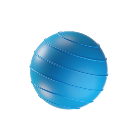 Ballon de pilates  3D Icon