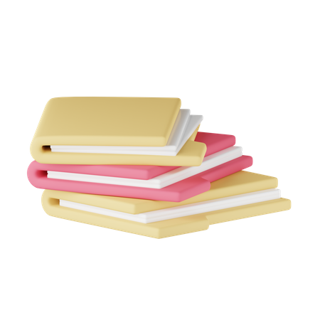 Pile de fichiers  3D Icon