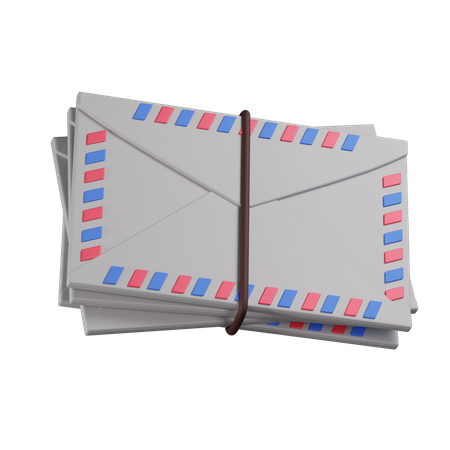 Pile de lettres  3D Icon