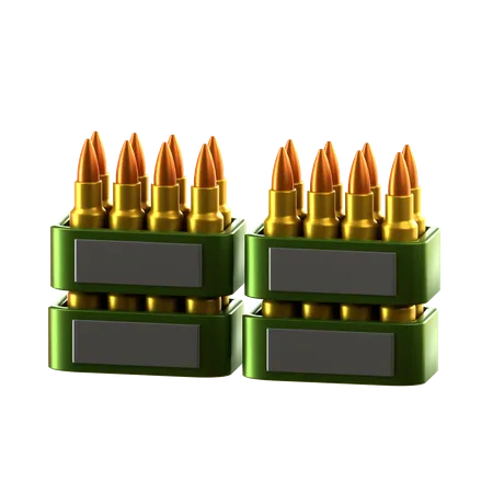 Pile de munitions  3D Icon