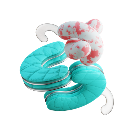 Pile de sphères  3D Icon