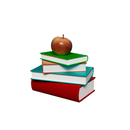 Pile Of Books  3D Icon