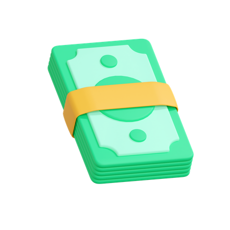 Pile of money  3D Icon