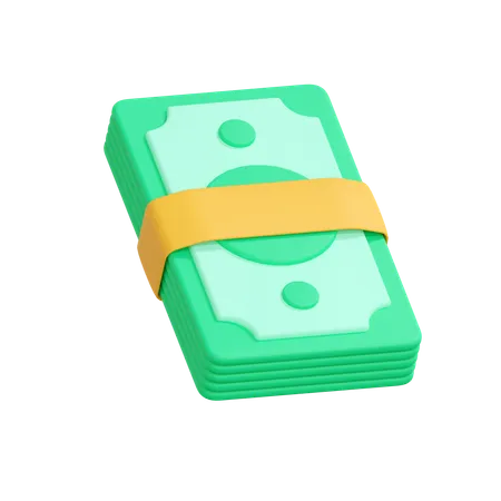 Pile of money  3D Icon