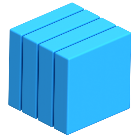 Pilha  3D Icon