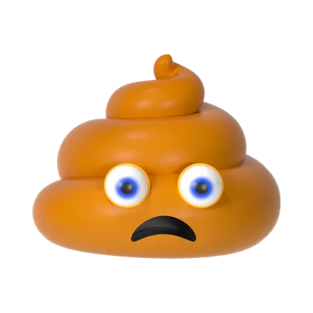 Pilha de cocô  3D Emoji