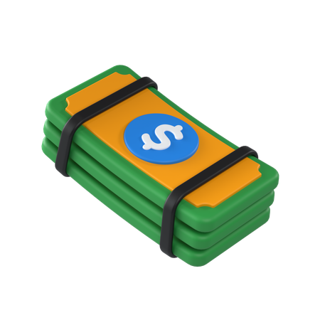 Pilha de contas  3D Icon