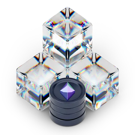 Pilha de moedas  3D Icon