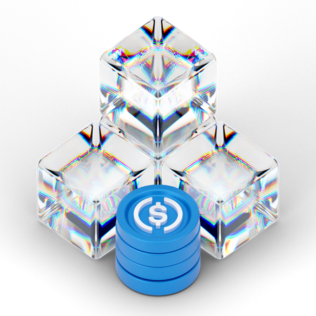 Pilha de moedas  3D Icon