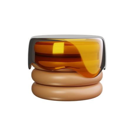 Pilha de panquecas  3D Icon