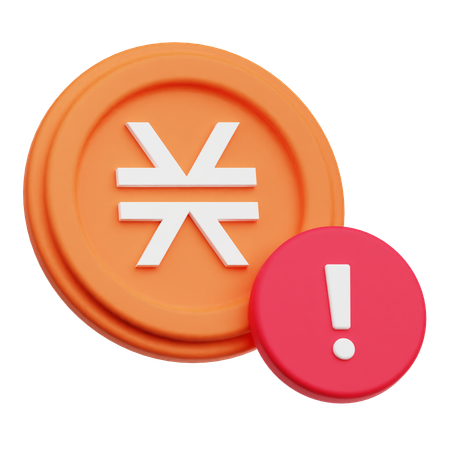 Alerta de pilhas  3D Icon