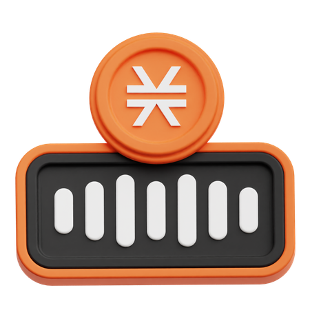 Pilhas de áudio  3D Icon